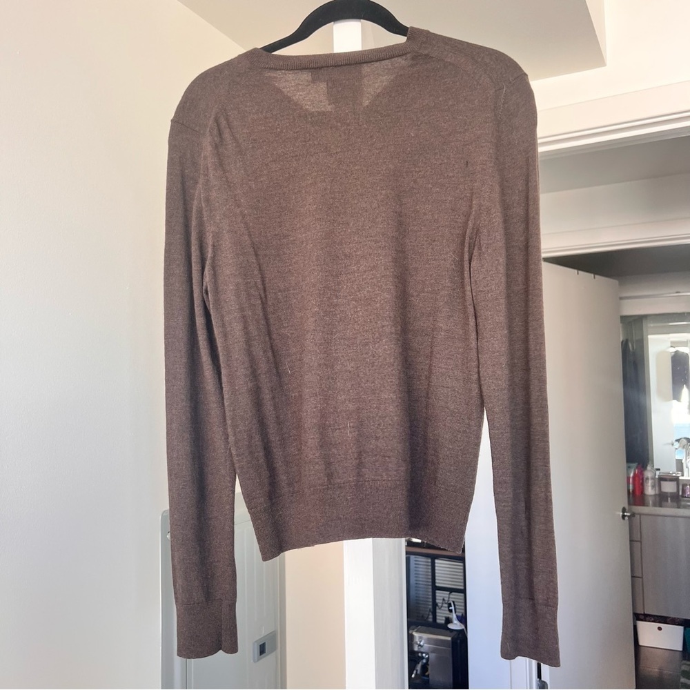 Bloomingdales Men's 100% Merino Wool V-Neck Sweater- Best For A S View 4